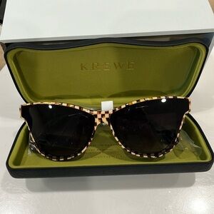 KREWE AUBREY SUNGLASSES BRAND in the cat's meow. COLLR ZULU